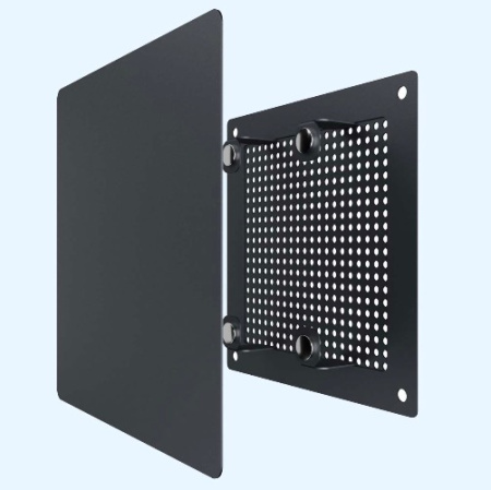 1717RVM Gray (серый) ERA Решетка вентиляционная RVM сетка разъемная на магнитах 170х170 окраш.сталь